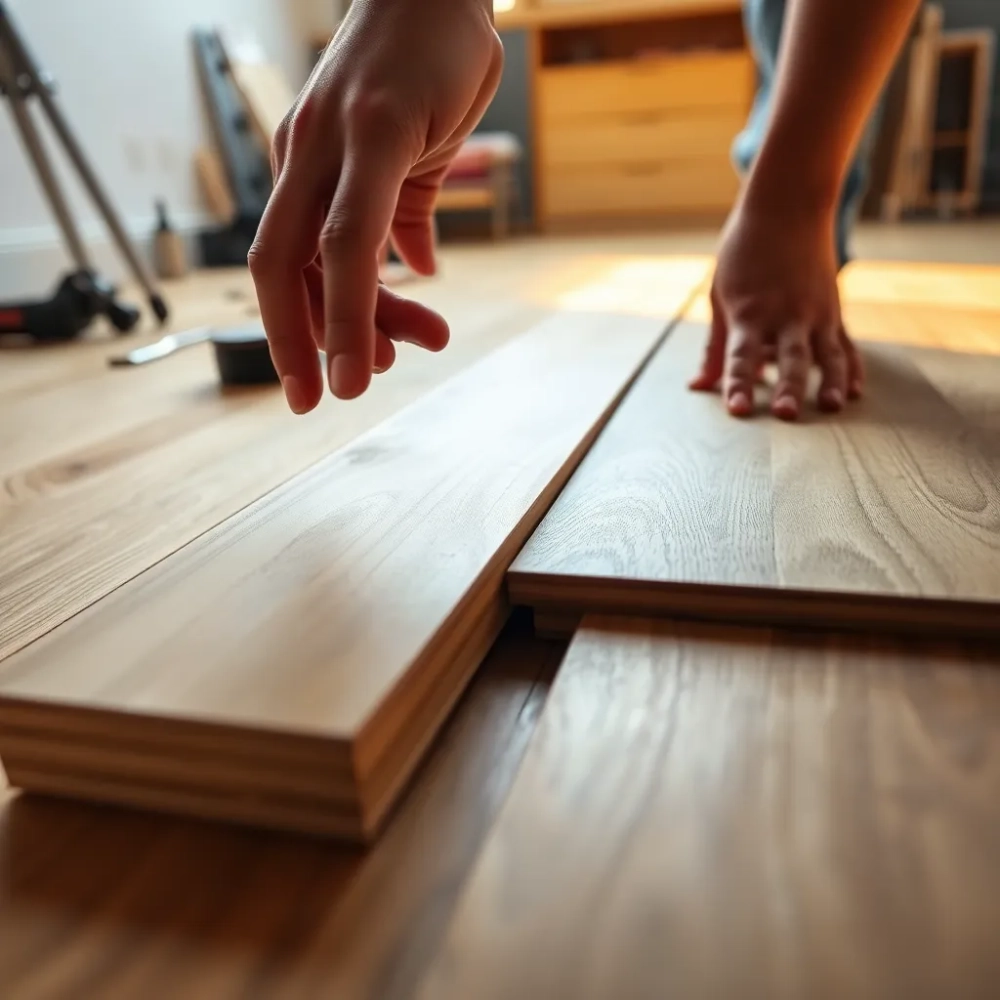 Montaż deski barlineckiej