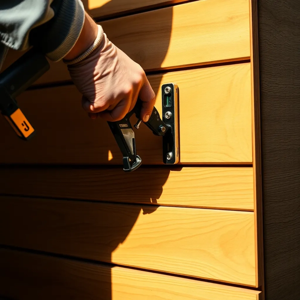 Montaż deski elewacyjnej