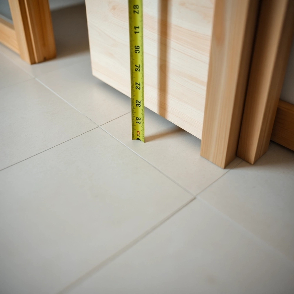 Montaż drzwi ile nad podłogą