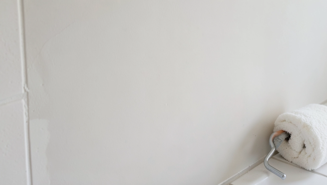 Montaż linoleum PCV na ścianie łazienki