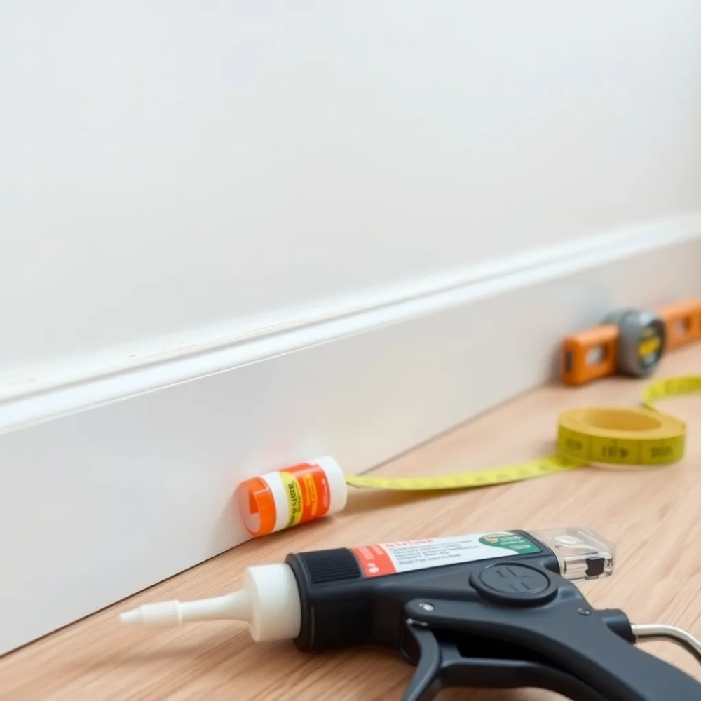 Montaż listew przypodłogowych na klej cena