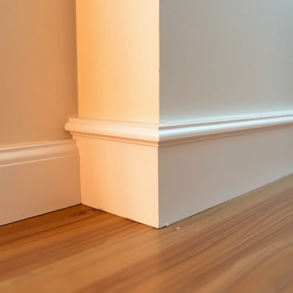 Montaż listwy podłogowej