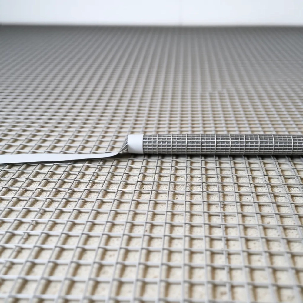 Montaż maty grzewczej pod płytki