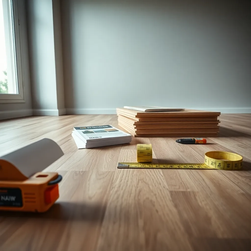 Montaż paneli podłogowych KNR