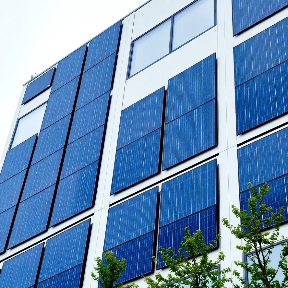 Montaż pionowy paneli fotowoltaicznych