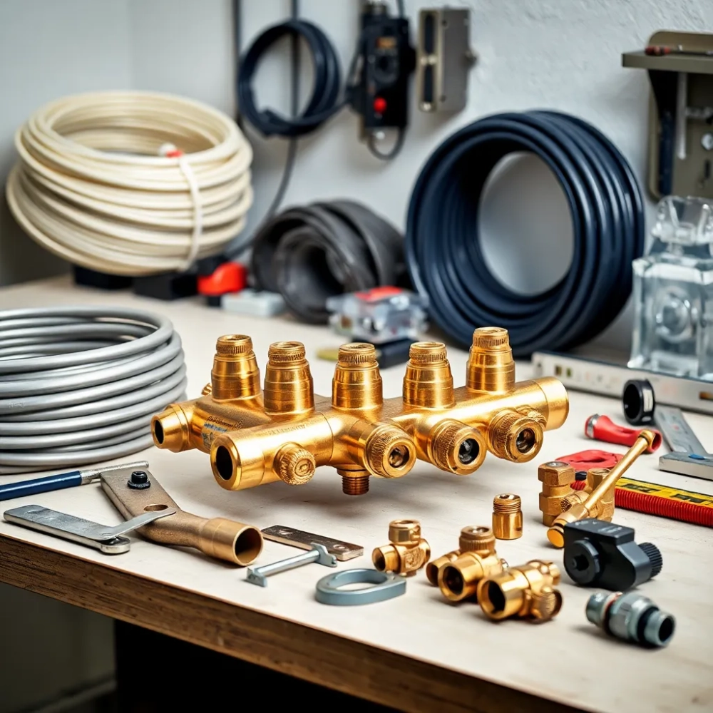 Montaż rozdzielacza podłogówki cena