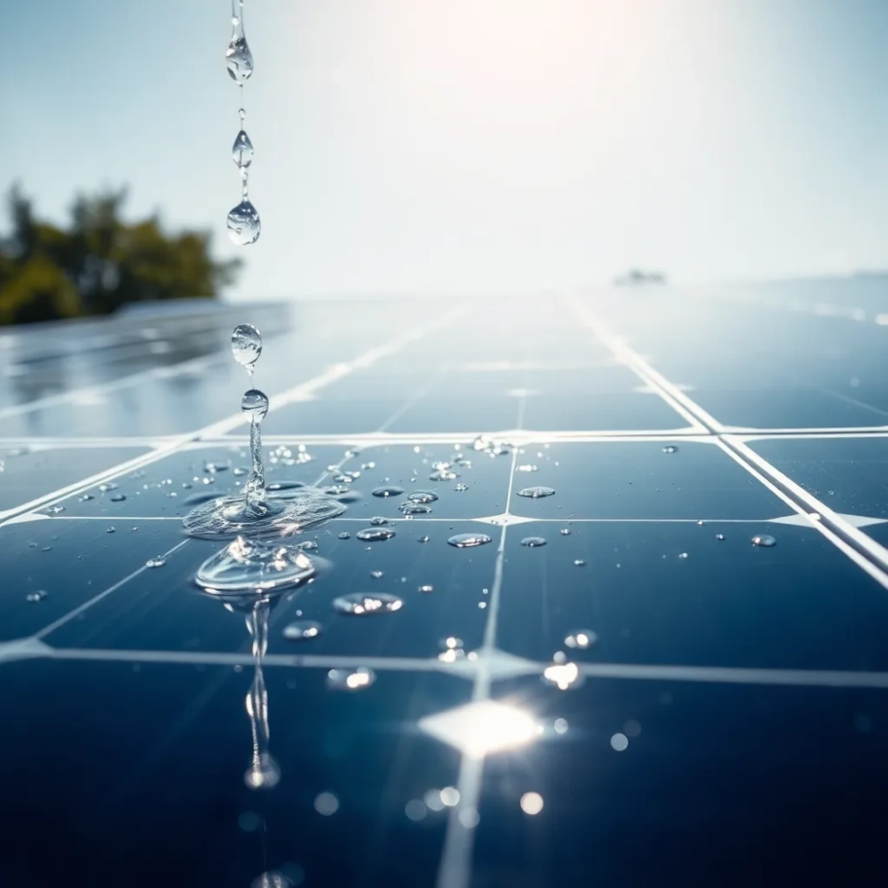 Mycie paneli fotowoltaicznych