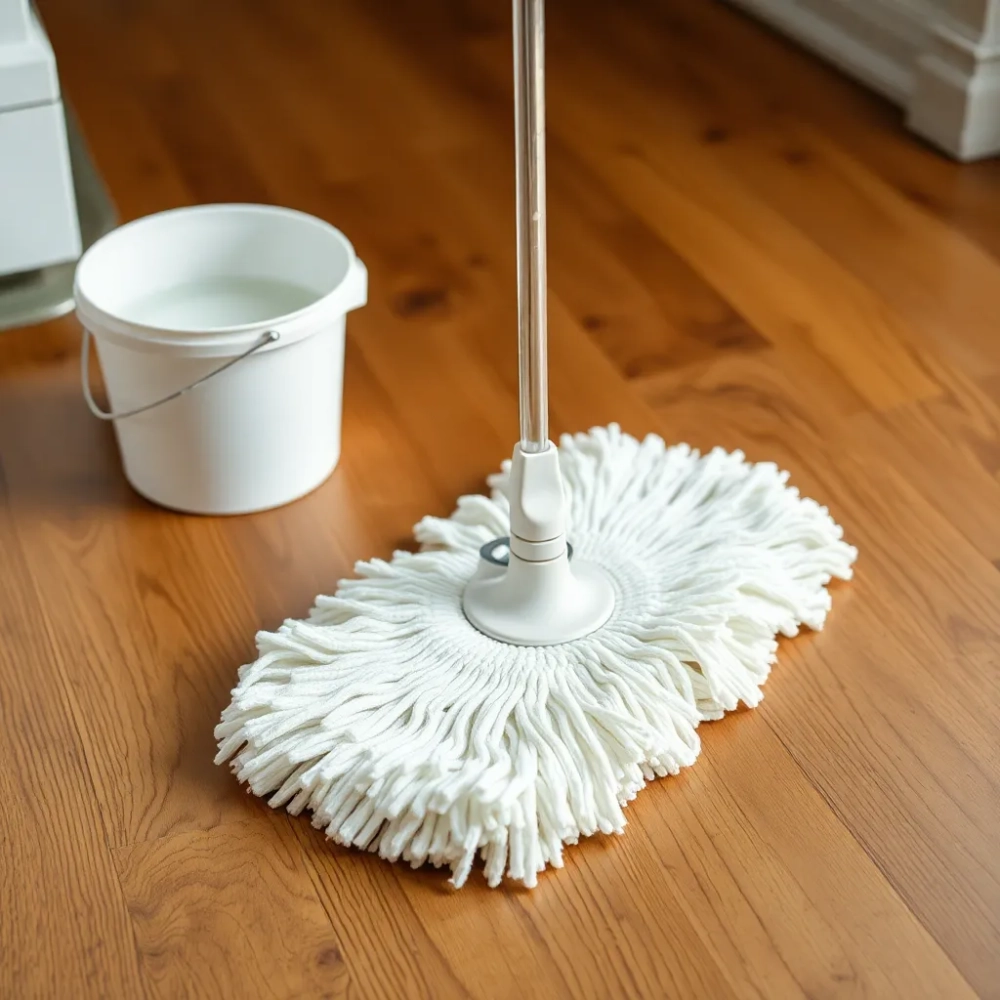 Mycie podłogi olejowanej