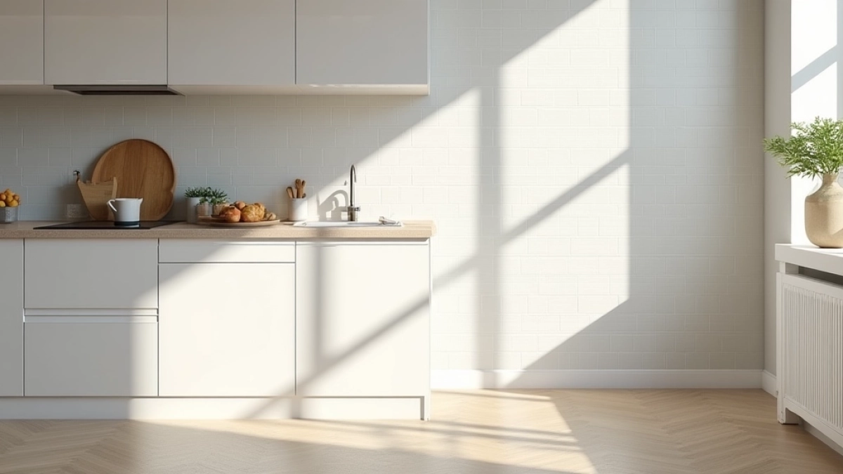 na jakiej wysokości płytki w kuchni