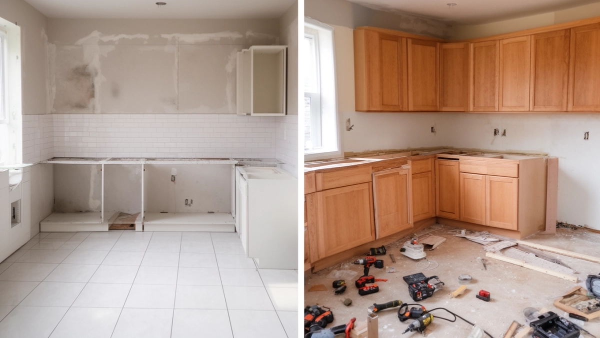 najpierw płytki czy meble w kuchni