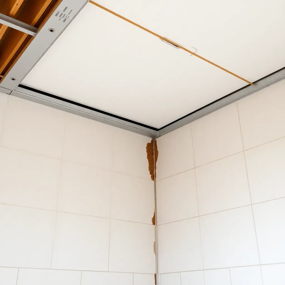 Najpierw płytki czy sufit podwieszany