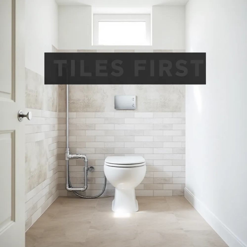 Najpierw płytki czy WC