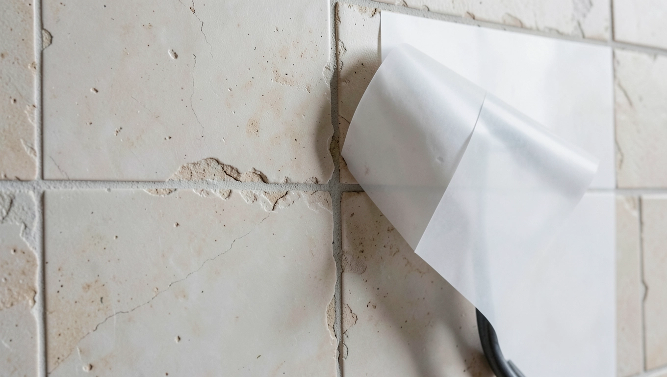 Naklejki i panele na stare płytki