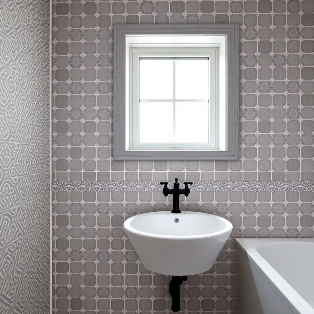 Naklejki na płytki w łazience