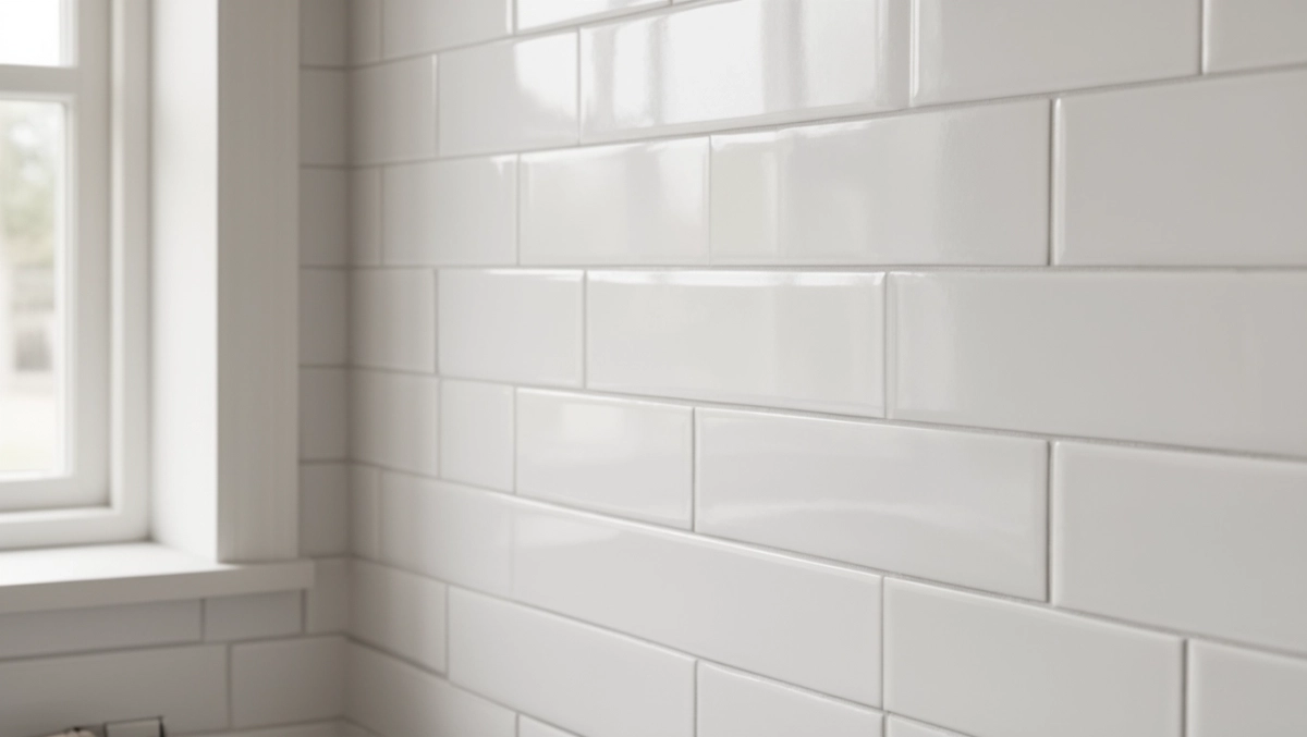 naklejki na ścianę imitujące płytki