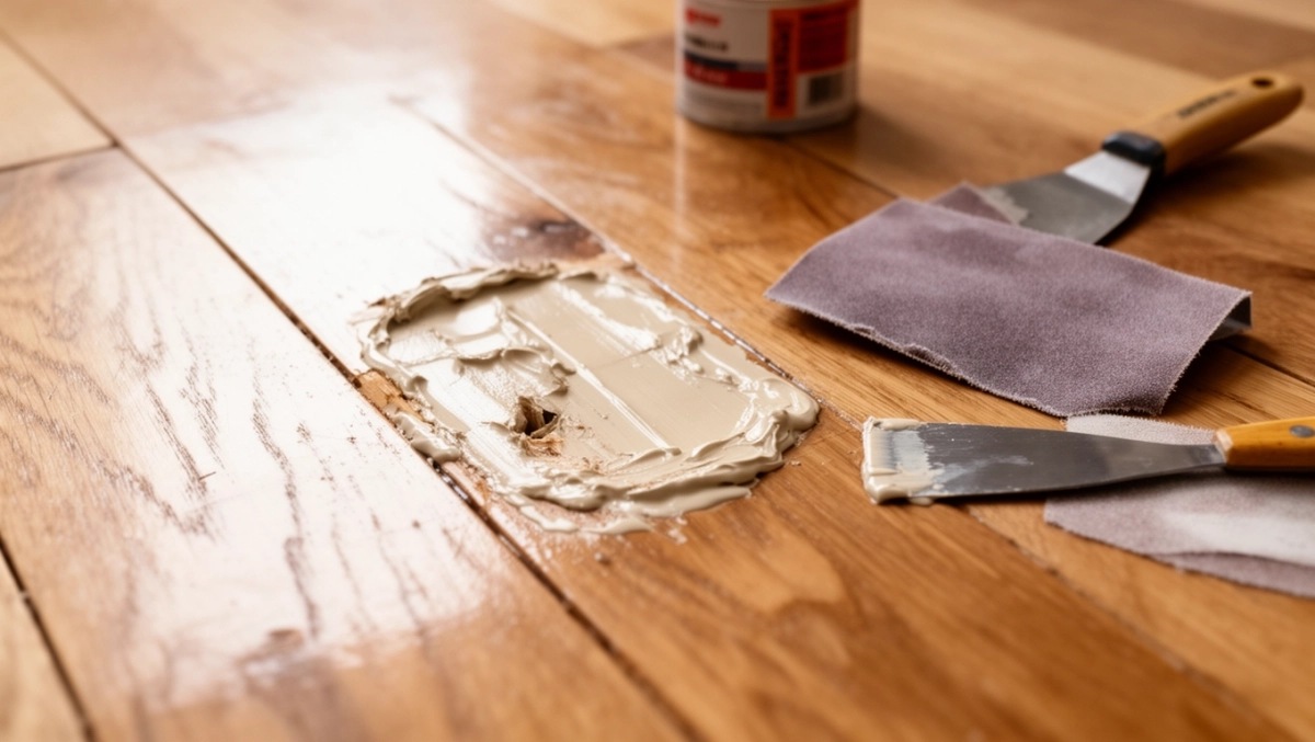 Naprawa deski podłogowej