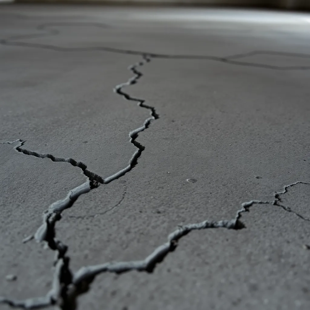 Naprawa posadzki betonowej w garażu