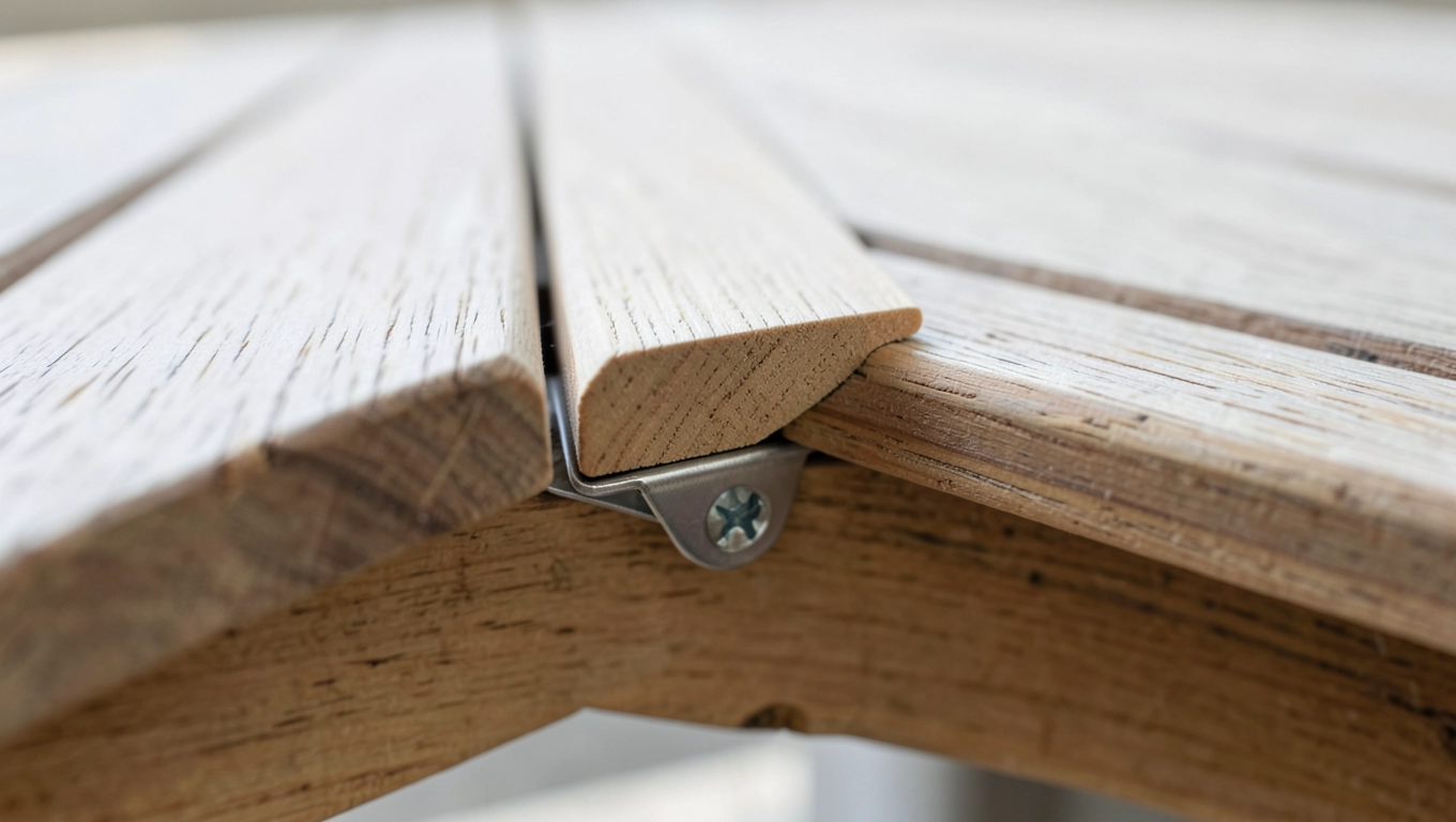 Niewidoczne wkręty nierdzewne do desek