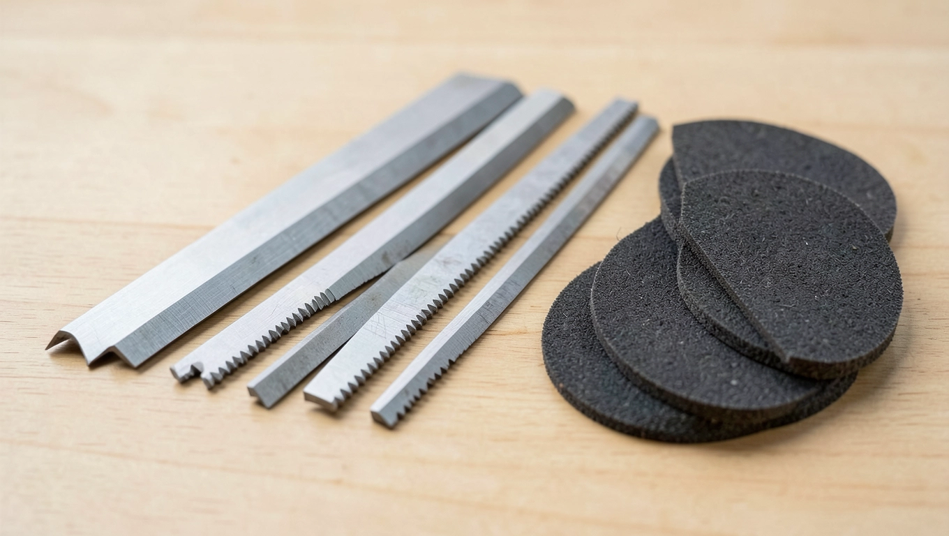 Noże i pasy do cykliniarek podłogowych