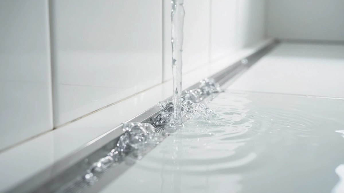 odpływ liniowy ścienny geberit