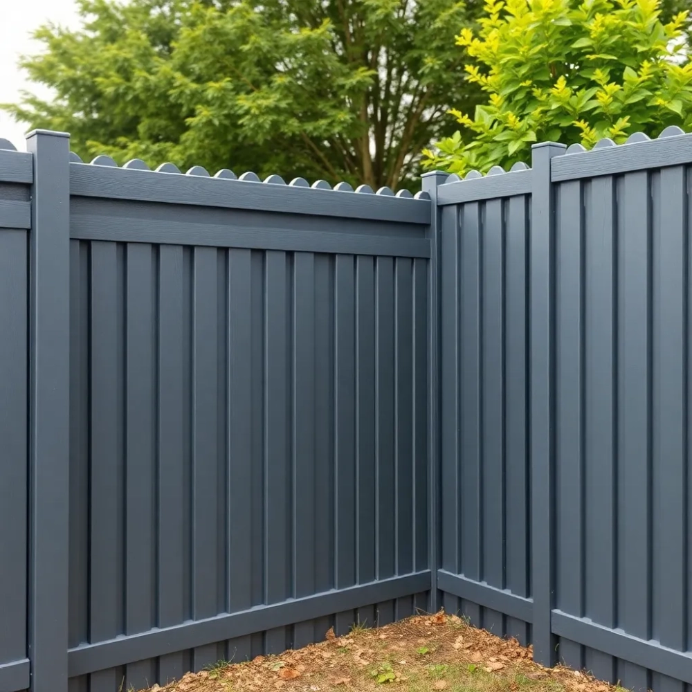 Ogrodzenie panelowe z montażem