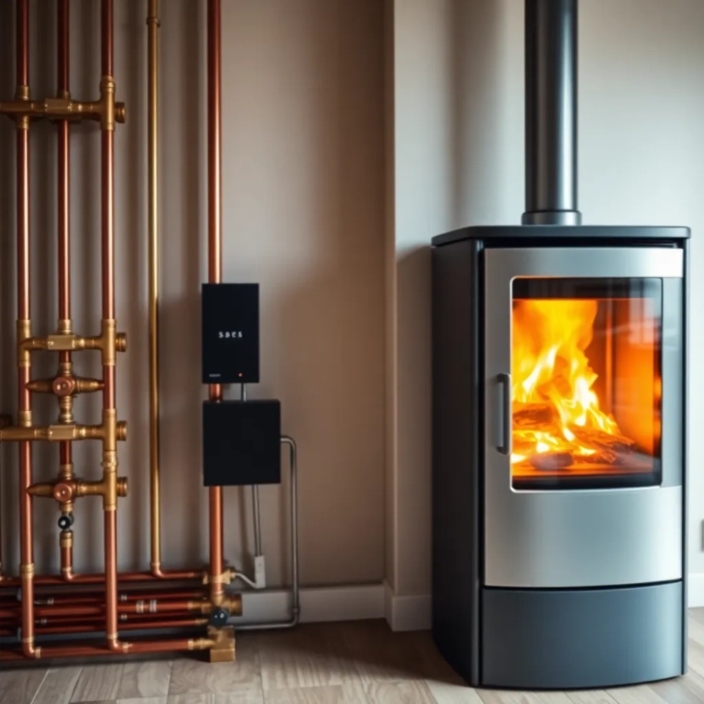 Ogrzewanie podłogowe a piec na pellet