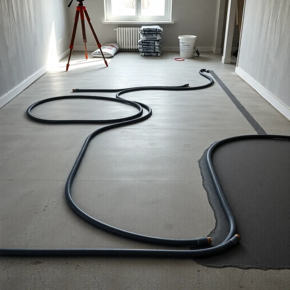 Ogrzewanie podłogowe a remont mieszkania