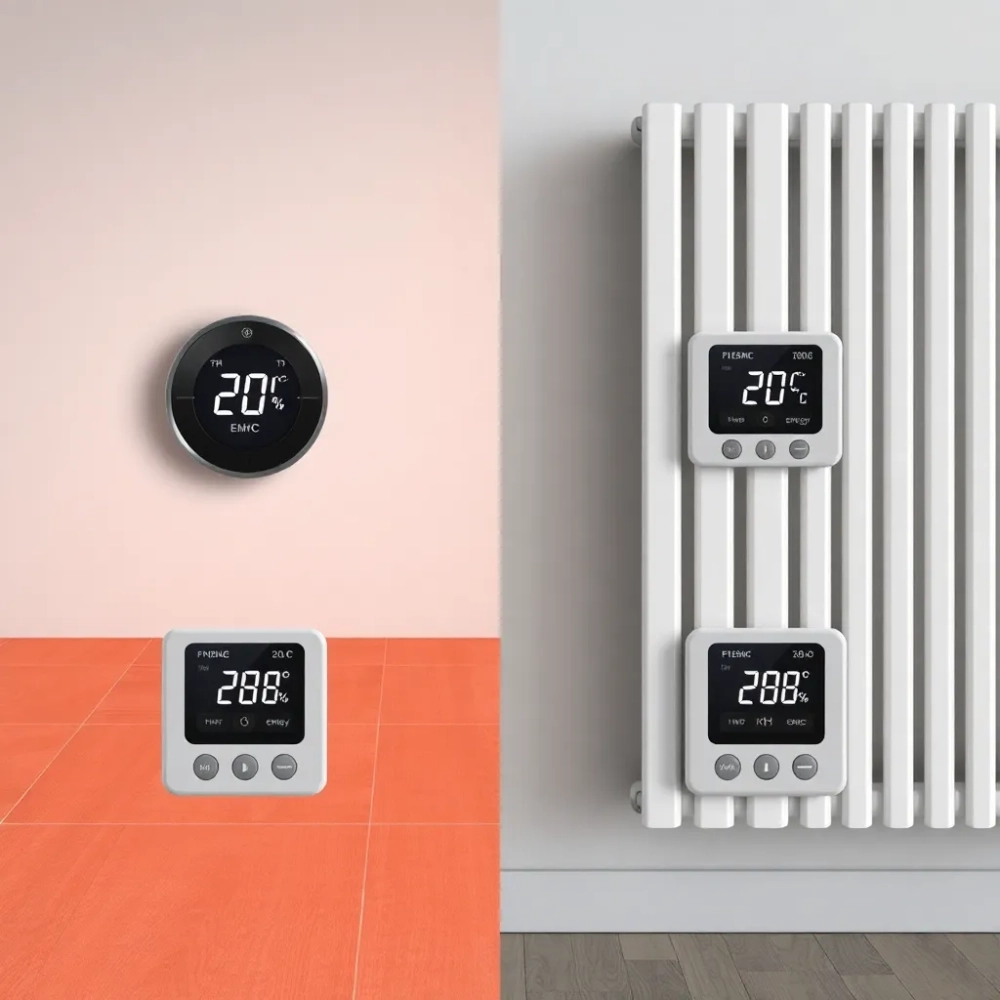 Ogrzewanie podłogowe czy grzejniki koszty eksploatacji