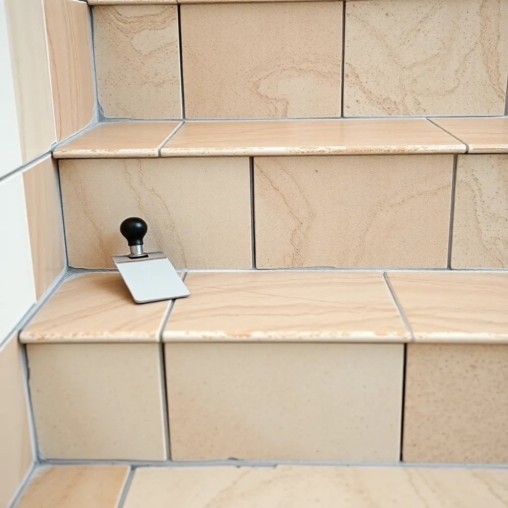 Okładanie schodów płytkami cena