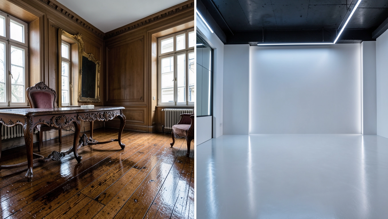 Olej do deski w klasycznych i nowoczesnych wnętrzach