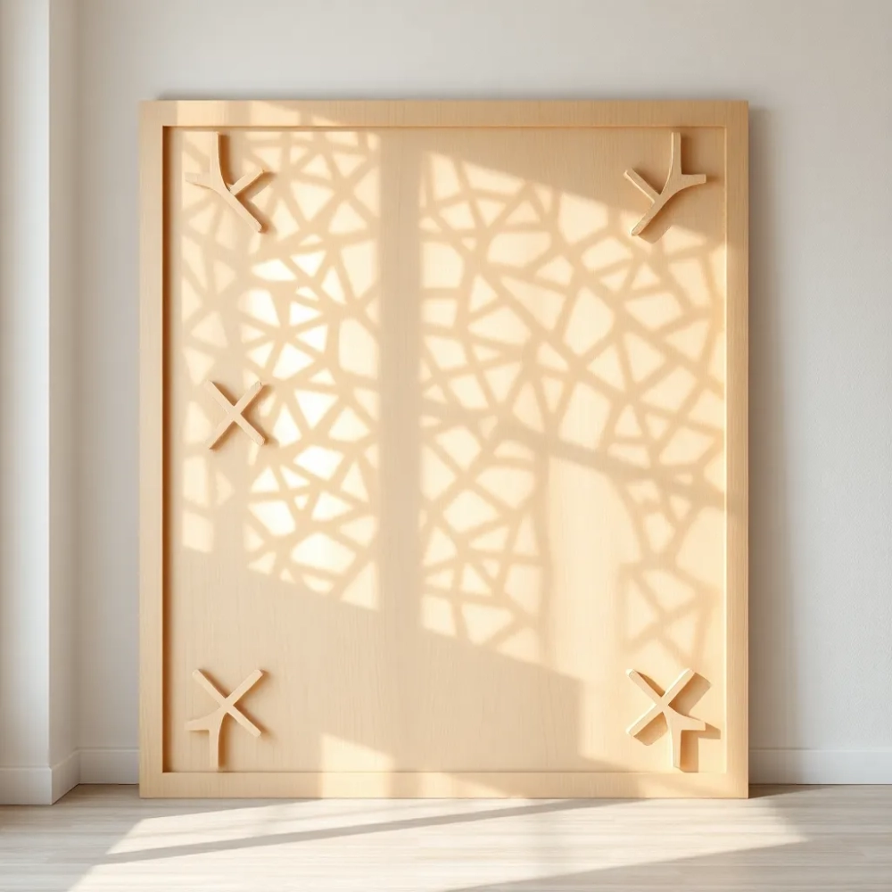 Panel ażurowy ze sklejki na wymiar