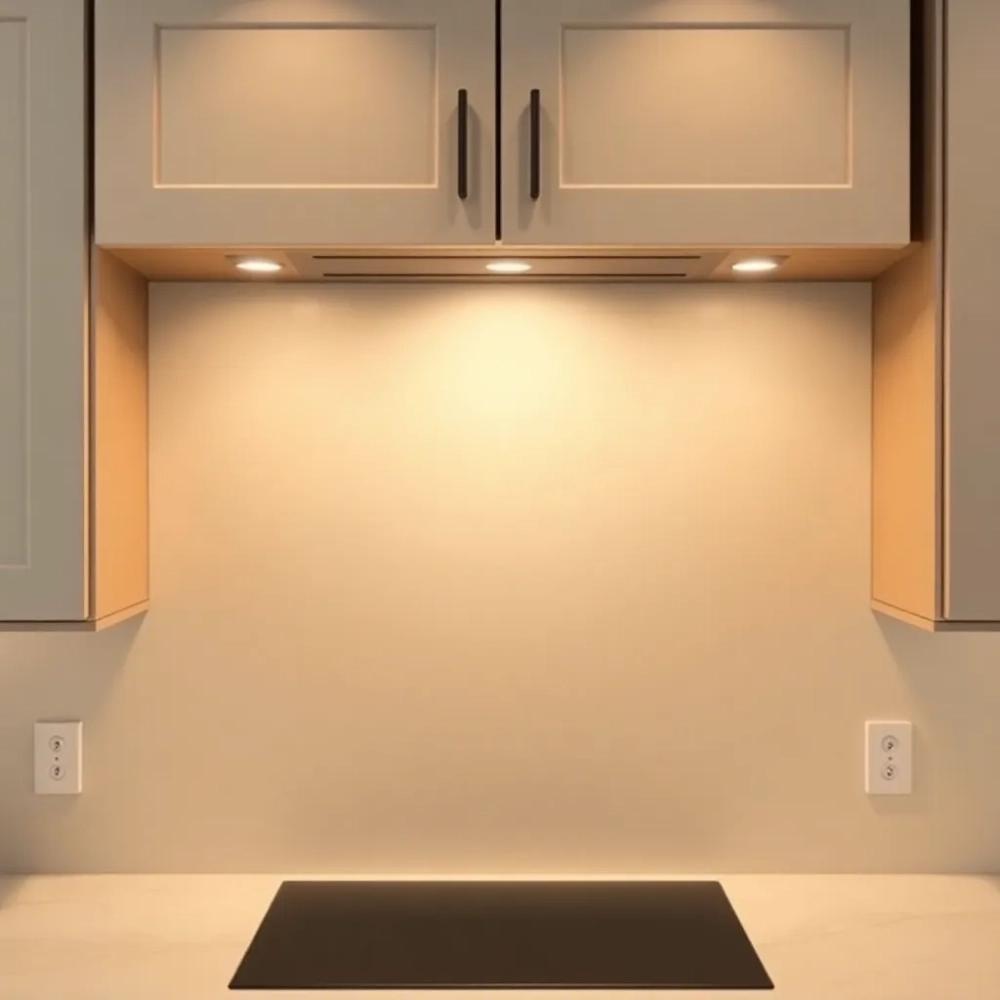 Panel między szafkami w kuchni