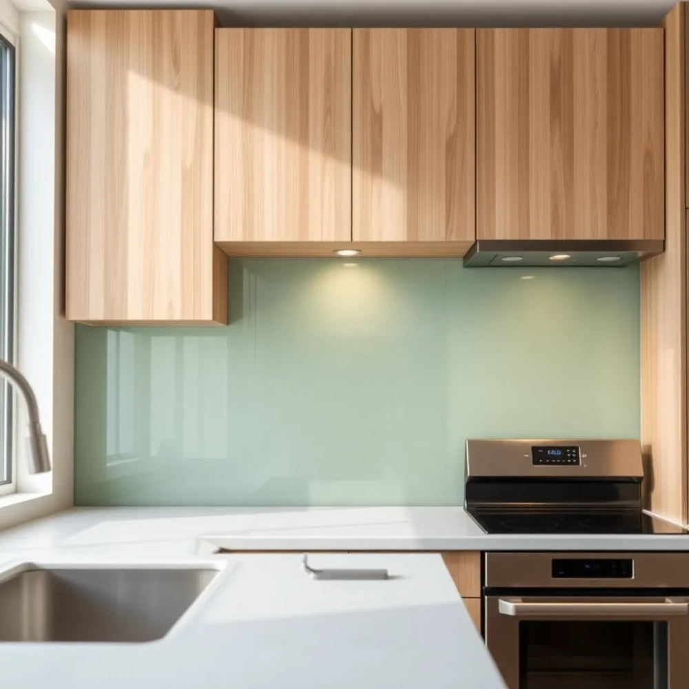 Panel szklany do kuchni na wymiar