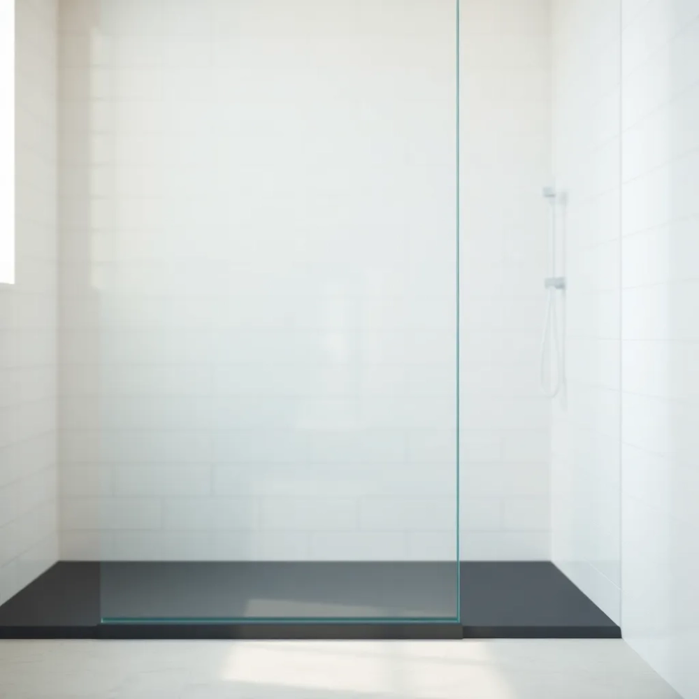 panel szklany do łazienki