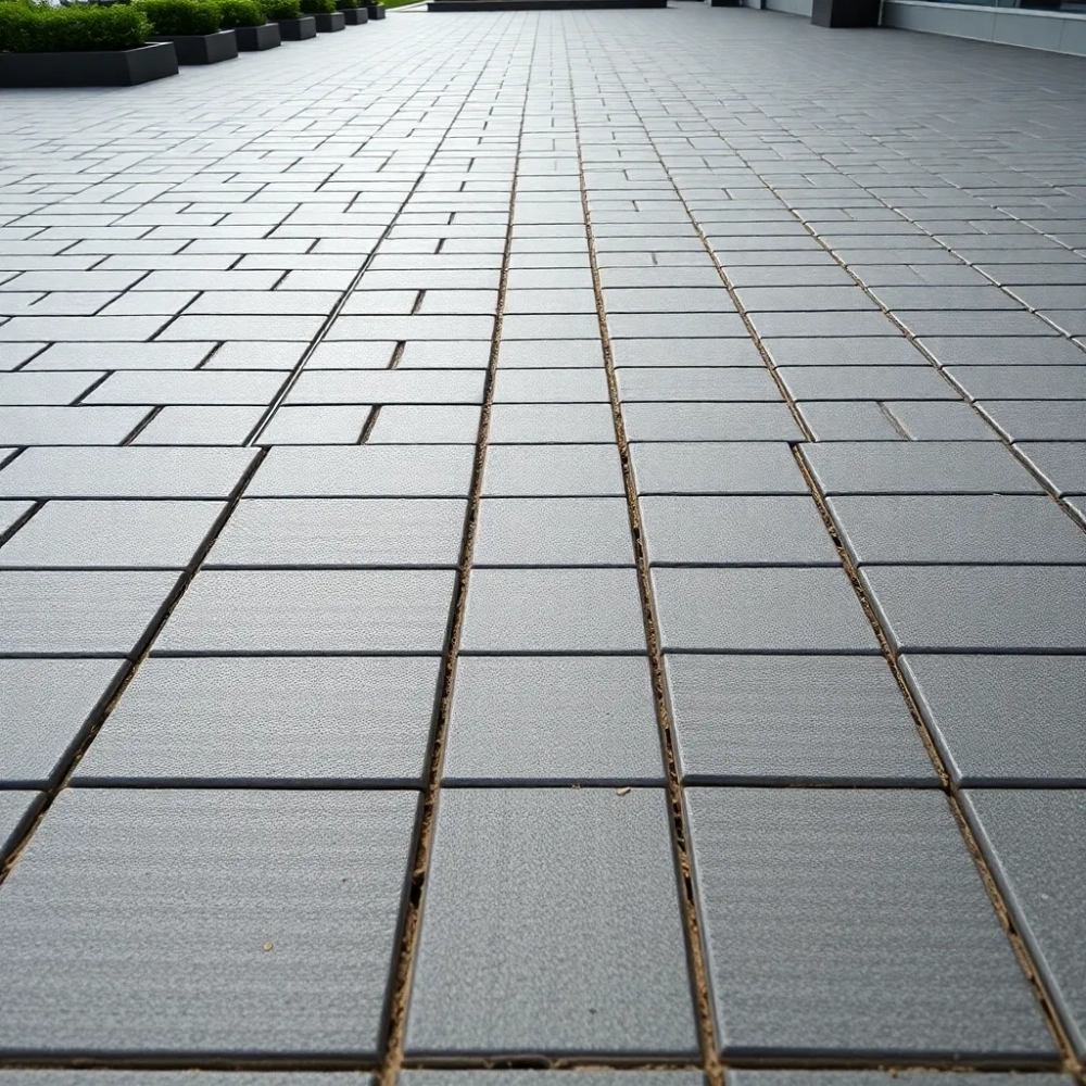 Panele PCV zamiast kostki brukowej