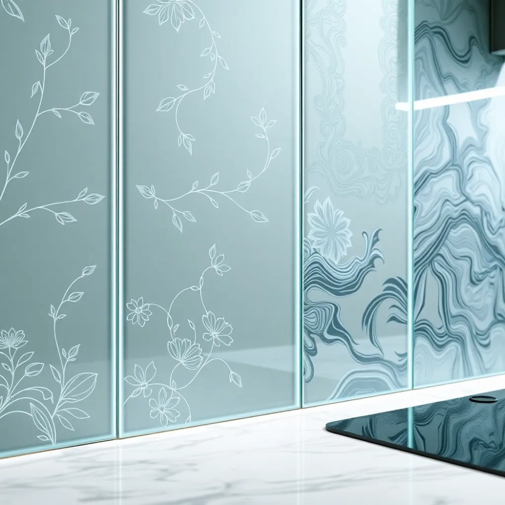 Panele szklane do kuchni wzory