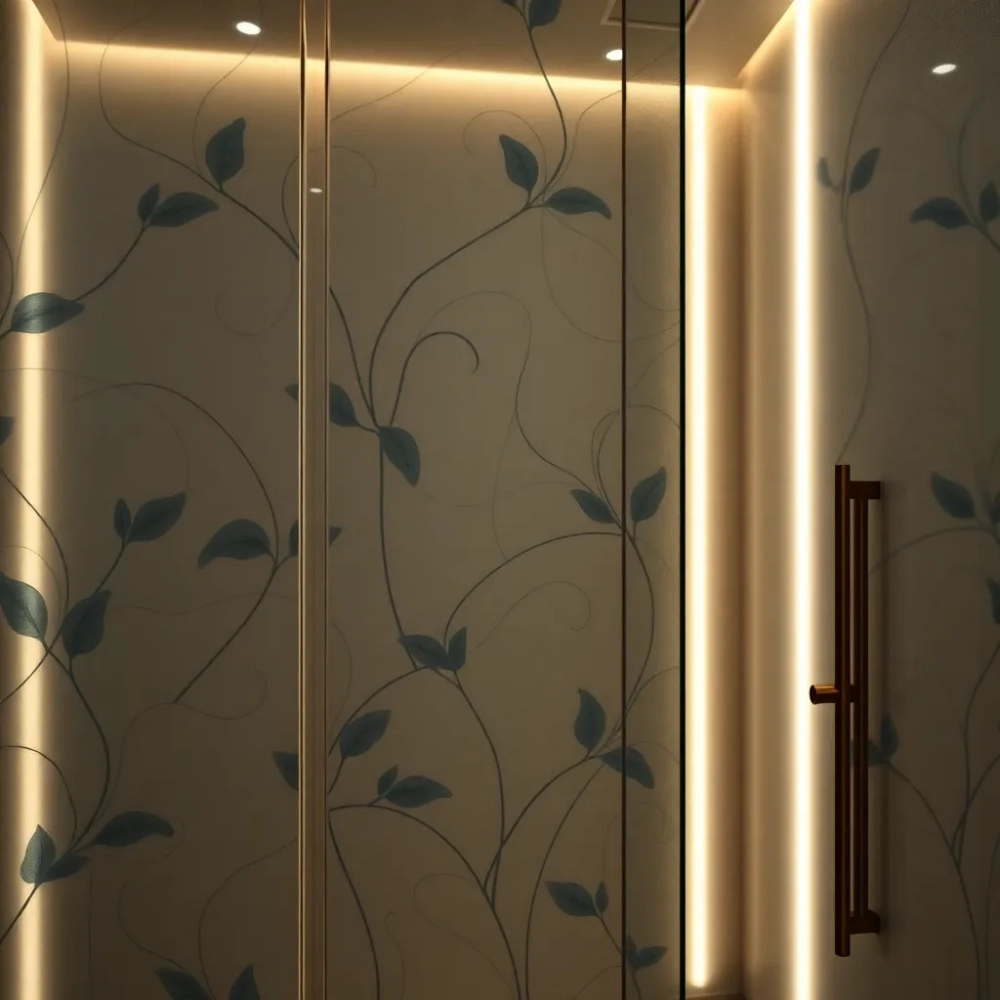 Panele szklane do łazienki wzory