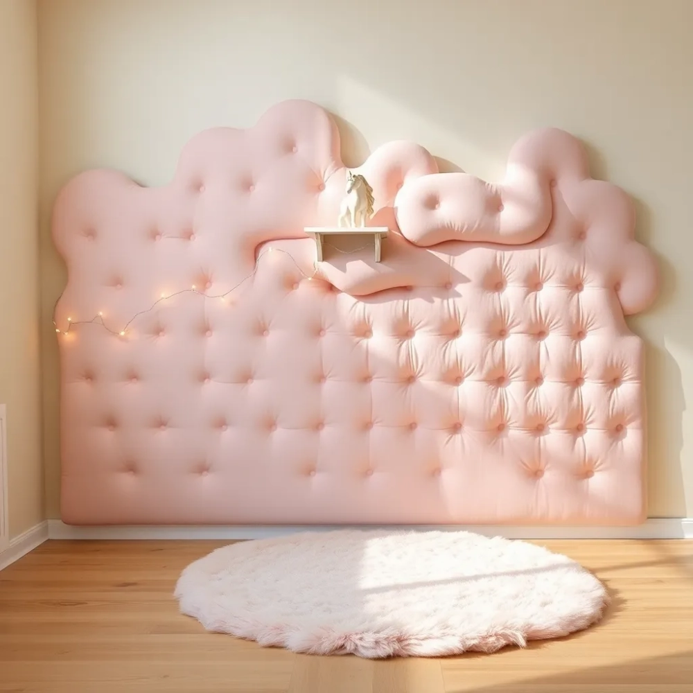 Panele tapicerowane dla dziewczynki