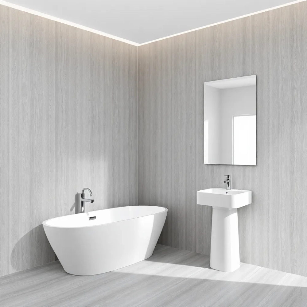 Panele winylowe do łazienki na ścianę