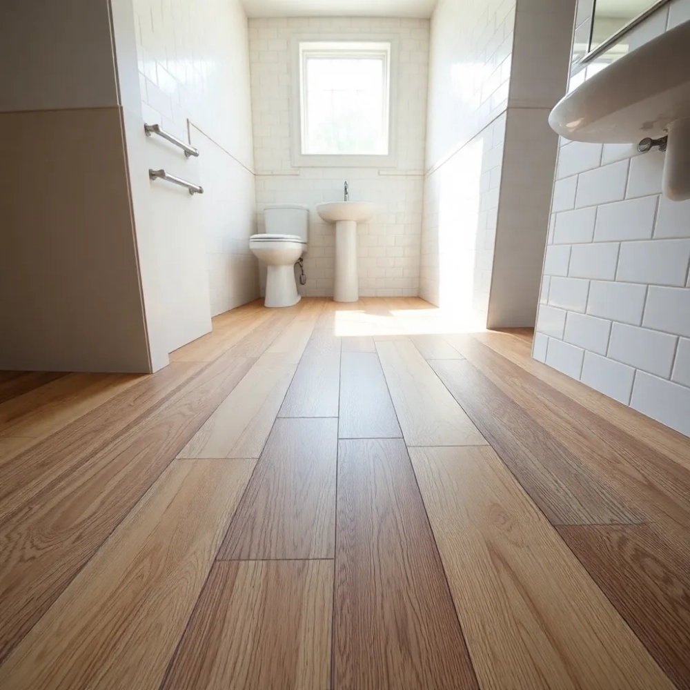 Panele winylowe na płytki do łazienki