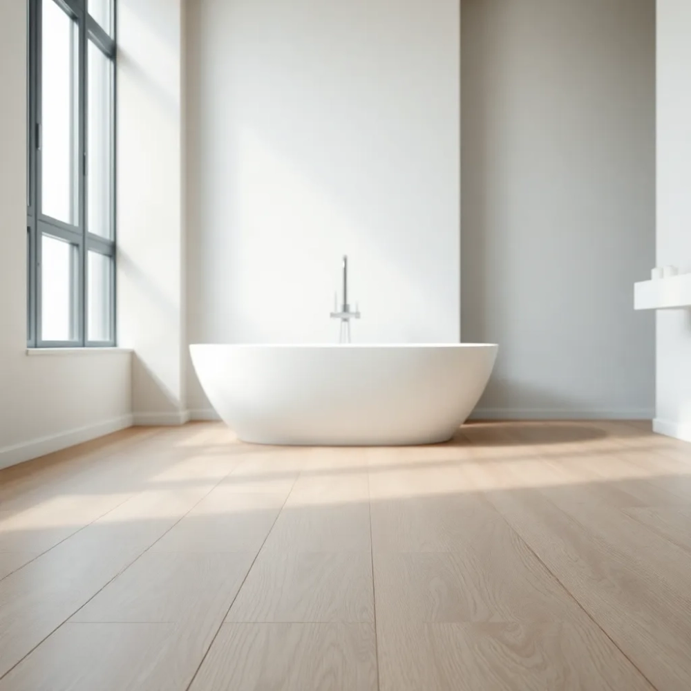 panele winylowe w łazience