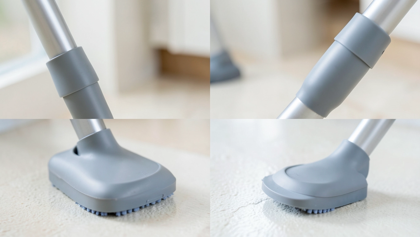 Pasowanie nakładek na nóżki desek Vileda