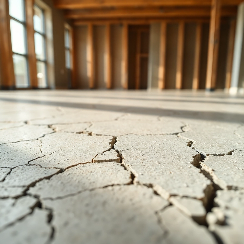 Pęknięta Wylewka Samopoziomująca