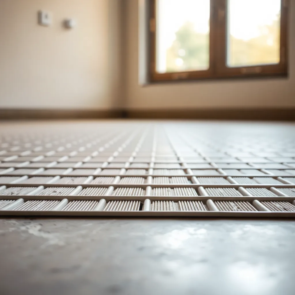 Płyta do ogrzewania podłogowego