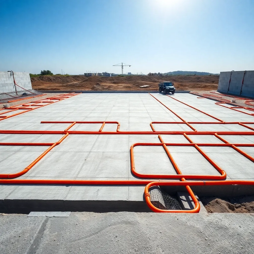 Płyta fundamentowa z ogrzewaniem podłogowym cena