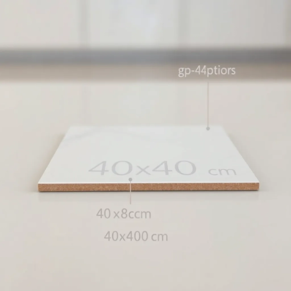 Płytka 40x40 ile to m2