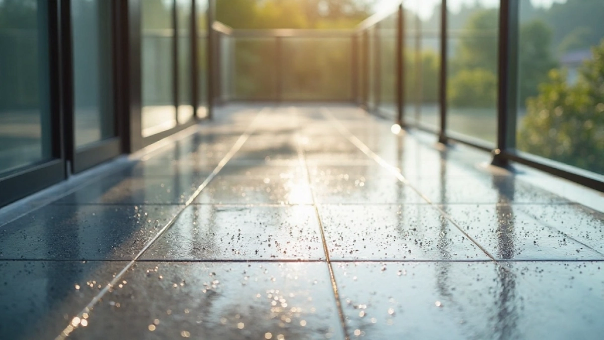 Płytki bezfugowe na balkon