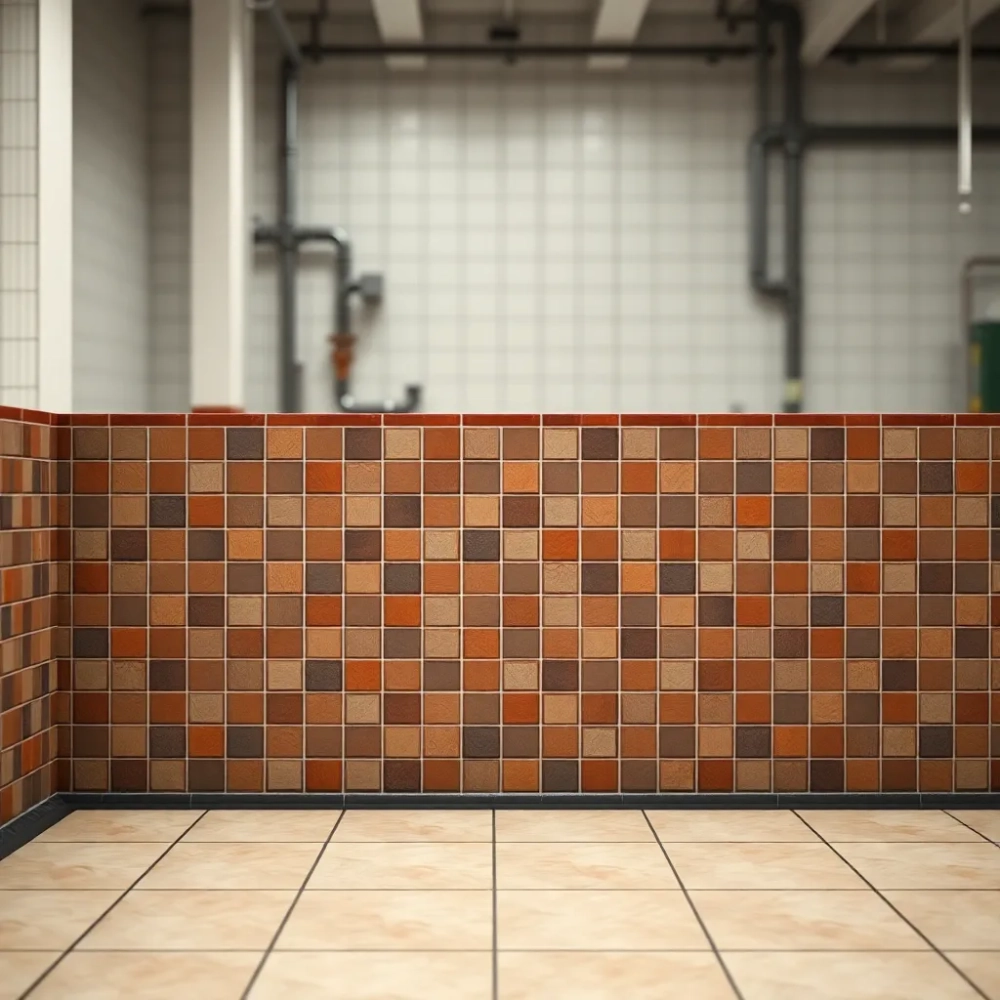 Płytki do kotłowni na ścianę