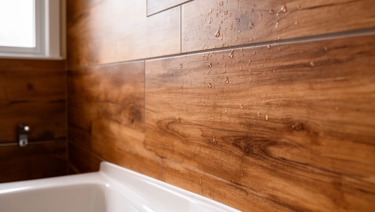 płytki drewnopodobne na ścianę