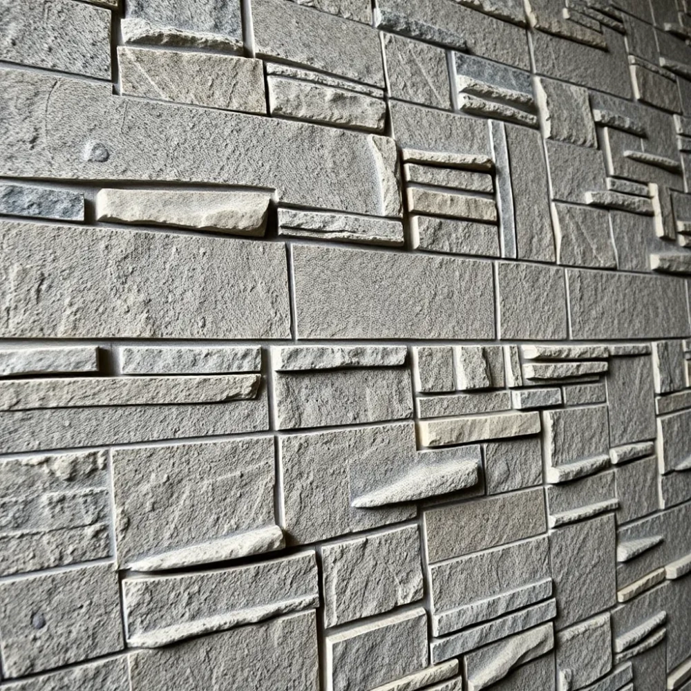 Płytki imitujące kamień na ścianę